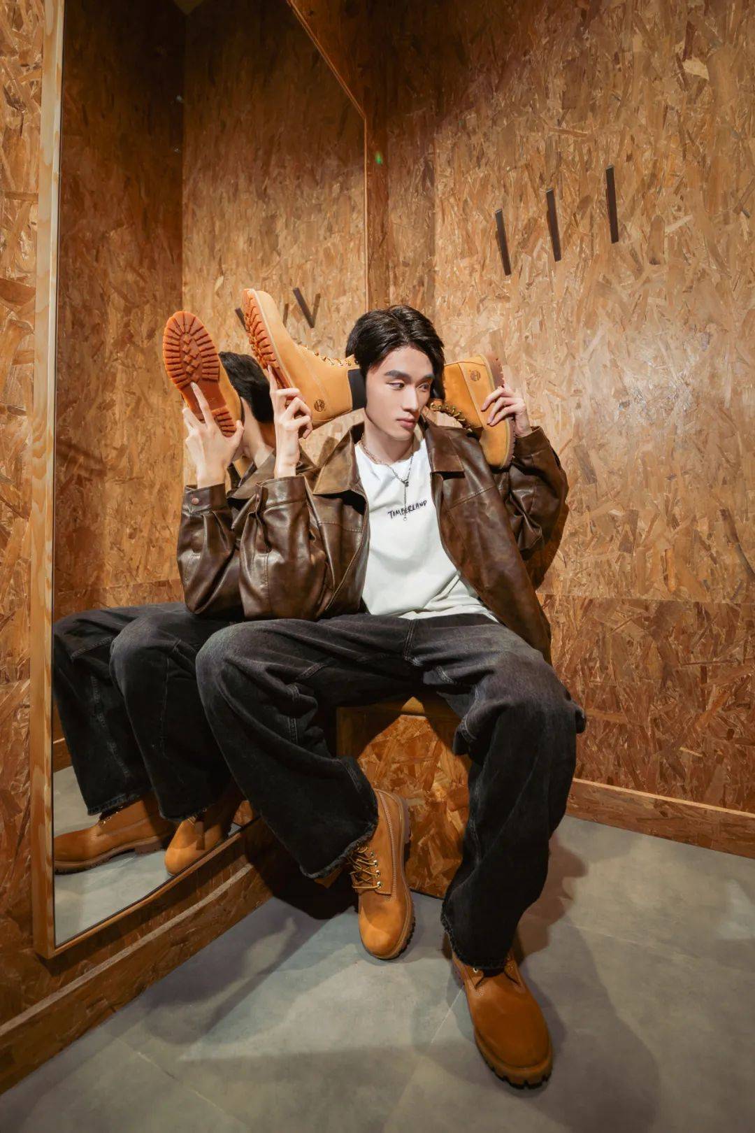 用大黄靴走遍世界的Timberland，迈进上海港汇恒隆广场