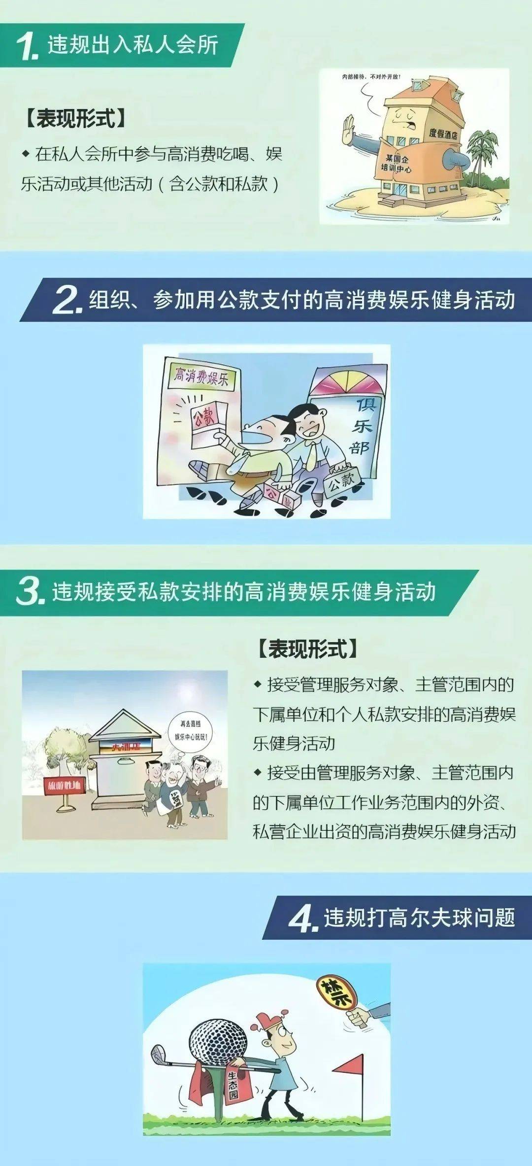 一图读懂中央八项规定精神
